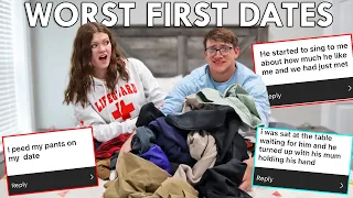 Reacting to YOUR Worst First Dates!