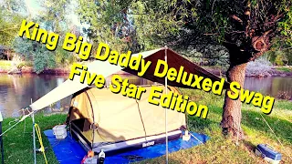 Kings Big Daddy Deluxe Double Swag Five Star Modifications #camping #australia #fishing #travel