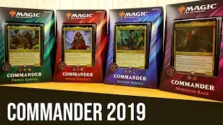 Magic The Gathering - Commander 2019