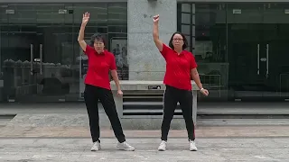 Da Gung Zai - Line Dance (Jennifer Choo Sue Chin) Phrased Intermediate  Level (Demo - L2D Myanmar)