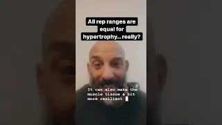 All Rep Ranges Are Equal For Hypertrophy… Really?