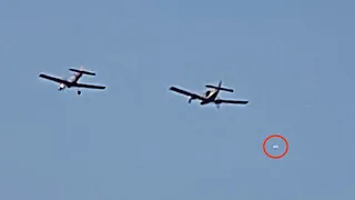 UFO Moves Near Two Planes, 7-22-2023, Kentucky, UFO Sighting News.