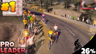 26% CLIMB??? - Pro Leader #1 | Le Tour De France 2021 PS4/Xbox One (TDF English Gameplay Ep 1)