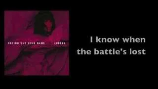 Loreen - Crying Out Your Name [With Lyrics]