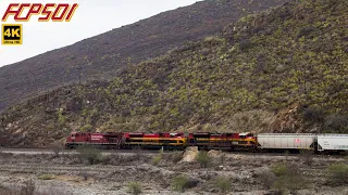 Canadian Pacific y KCSM en La Cañada del Río Pesquería. CPKC Rinconada N.L. Parte 2.