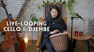 Live-Looping Cello and Djembe with Boss RC-300 Loop Station