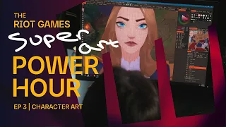 3D Character Art & Skin Creation - Super Art Power Hour Ep 3