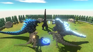 Mod Godzilla VS Evolution Of Workshop Godzilla - Animal Revolt Battle Simulator