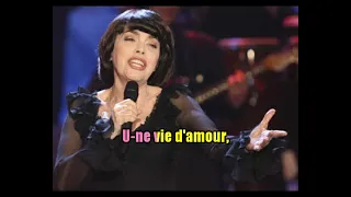 KARAOKÉ Charles Aznavour & Mireille Mathieu  Une Vie D'amour DUO Création JP