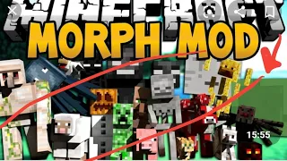 Minecraft But... I Am Able To Morph to Mobs! (Add-ons)