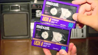 MAXELL-Аудио кассеты.Новая находка. Обзор и распаковка.