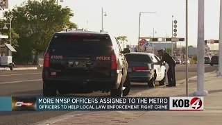 More New Mexico State Police officers assigned to the Albuquerque metro
