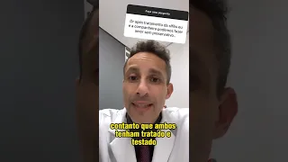 Sexo sem camisinha após tratamento da sífilis