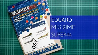 Eduard 1/144 MiG-21MF (4435) Live-Review