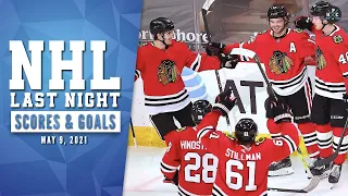 NHL Last Night: All 13 Goals and NHL Scores of May 9, 2021