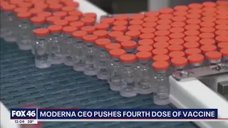 Moderna CEO says fourth vaccine dose could be needed in fall