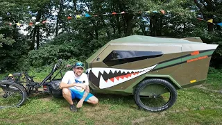 Roomtour von meinem Fahrradwohnwagen