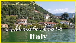 amazing ISLAND ,  MONTE ISOLA  ITALY || Lago  D' Iseo  || TRAVEL TOUR   vlog