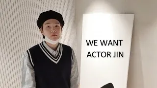 Yoongi is always Actor Jin no.1 supporter