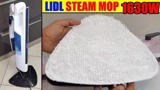 lidl steam mop sdm 1500 dampfmopp σφουγγαριστρα ατμου Mop na parę
