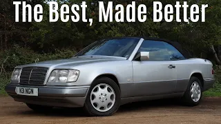 The Mercedes W124 Is The Best Benz Made Better! (1995 A124 E220 Cabriolet Road Test)