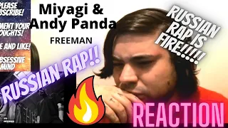 First Time American Listening & Reacting to MIYAGI & ANDY PANDA (Freeman) (Singer/ Rapper Reacts)