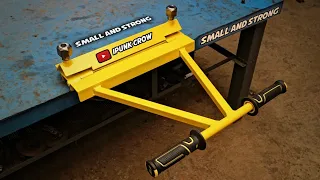 small and powerful sheet metal plate bending tool