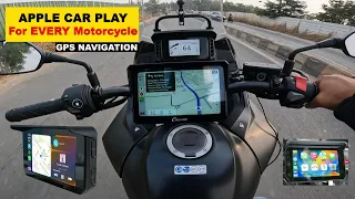 GPS CarPlay Dashboard for Every Motorcycle - 7 Inch BIG Screen