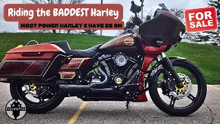 Riding the "BADDEST" @harleydavidson I could find!