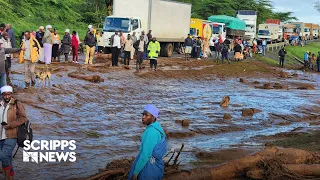 Kenya dam collapse: At least 45 people dead as rescuers search for survivors