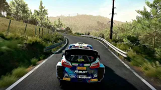 WRC 10 Gameplay Ford Fiesta WRC @ Catalunya (4K 60FPS ULTRA) Logitech G923