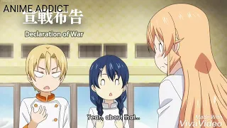 Shokugeki no Soma 3rd Season - Tadokoro and Aldini passed the Third Treat against Rindo senpai