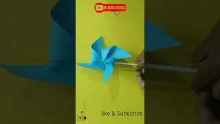 Easy Paper wheel making | paper fan | origami fan