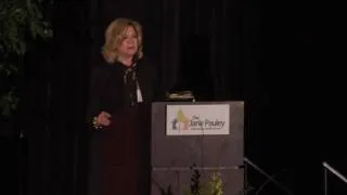 Jane Pauley speaks at the Jane Pauley Gala Event on 9/23/2009 (Part1)