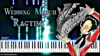 Wedding March Ragtime synthesia