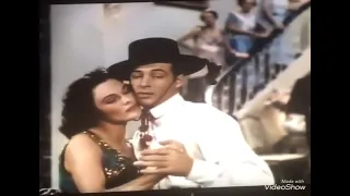 Argentine - Tango danced by Anthony Dexter And - Patricia Medina In Valentino.