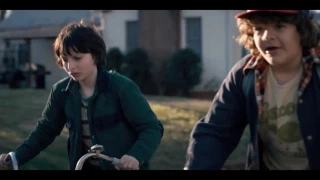 Mike and Dustin talked about best friend (Stranger Things S1 E6) [Eng. Chi subs]