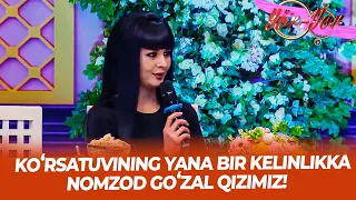 Koʻrsatuvining yana bir kelinliKka nomzod goʻzal qizimiz🥰