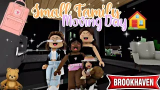 Small Family Moving Day! || Brookhaven Rp (Roblox)