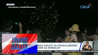 Mga turista, nag-enjoy sa pagsalubong ng Bagong Taon sa Boracay | UB