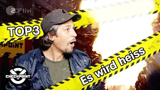 Experimente mit Feuer sind gefährlich. We love it! ❤️‍🔥☠️ | Checkpoint ZDF