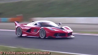 Ferrari FXX K in Action - EPIC Sound!