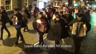 Knockloughrim Accordion Band (2) @ Anti-Protocol Parade Markethill 2022