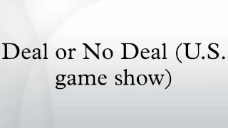 Deal or No Deal (U.S. game show)