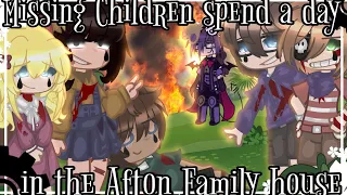 || Missing Children spend a day in the Afton Family house || || Gacha club, Fnaf ||