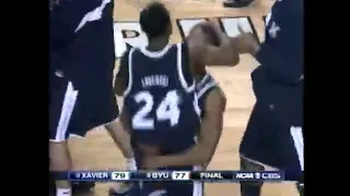 2007 NCAA Tournament 1st Round: #9 Xavier vs #8 BYU (NCAA Men's Basketball Full Game 3/15/07)