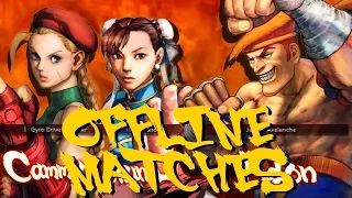 USF4 Steam - Cammy/Chun-Li Vs. Adon - Offline Matches - 60fps ✔