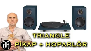 Triangle Pikap + Hoparlör (kutu açılışı ve inceleme)