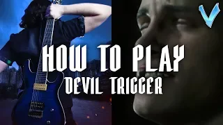 How to Play with V: Devil Trigger from DMC5 on Guitar