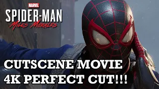 Spider Man: Miles Morales - 4K Cutscene Movie [Perfect Cut] | All Cutscenes!!! [Spoiler WARNING!!!]